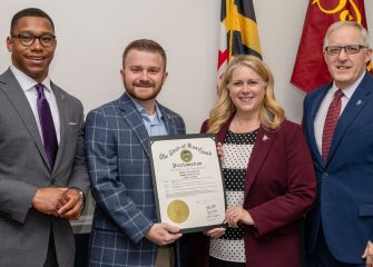 SU Receives Graduate Student Appreciation Week Proclamation from Governor Moore