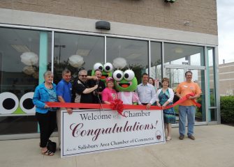 Ribbon Cutting for Sweet Frog