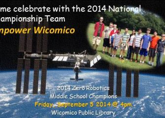 2014 Zero Robotics National Champions