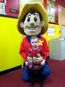Photo 6 Frontier Town Campground mascot, Tex Parker 2.20.15