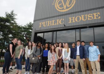 SU’s Business Living Learning Students Visit Downtown Salisbury