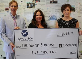 Red, White & BOOM Fund Receives $5,000 from Pohanka of Salisbury