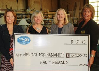 Community Foundation’s Hebron Savings Bank Fund Supports Habitat for Humanity of Wicomico County