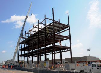 SU’s Sea Gull Stadium “Topped Out”