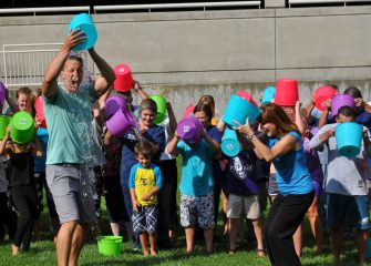 Peninsula Regional ALS Clinic Takes Ice Bucket Challenge