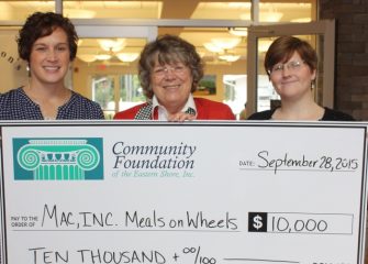 $10,000 Grant Awarded to Meals on Wheels