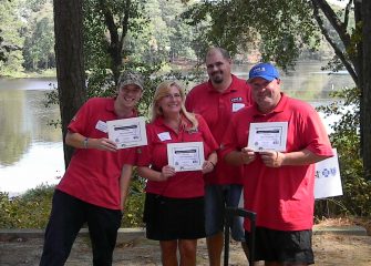 Imagination Library Wins at RPS ISG International’s Frisbee Golf Tournament