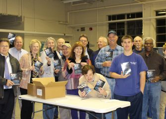 Rotarians Prepare Dictionaries for Distribution to Wicomico County 3rd Graders