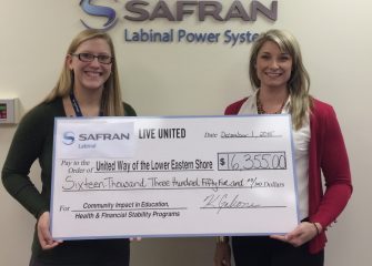 Safran Labinal Raises Over $16,000 for United Way