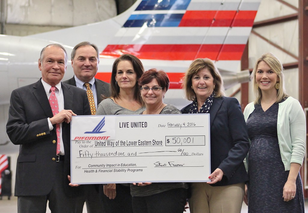 Piedmont Airlines Breaks Records with United Way Campaign SBJ