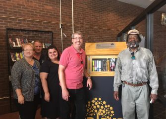 Wicomico Public Libraries Dedicates The Michael H. Lewis Little Free Library