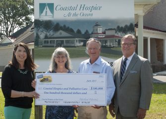 PERDUE FOUNDATION INVESTS $100,000 TOWARDS THE CAMPAIGN  TO BUILD COASTAL HOSPICE AT THE OCEAN IN WORCESTER COUNTY