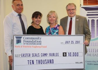 Engberg Fund Grants $10,000 to Easter Seals Camp Fairlee