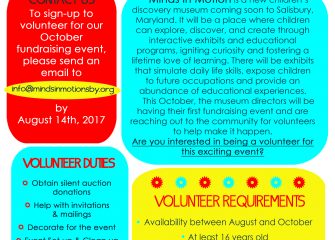 New Local Children’s Museum Searching for Qualified Volunteers