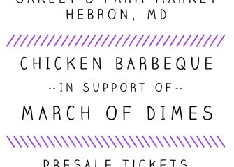March of Dimes Chicken BBQ at Oakley’s Farm Market