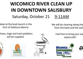 Wicomico River Clean Up in Downtown Salisbury