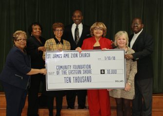 St. James A.M.E. Zion Church Creates Endowment with $10,000 Gift