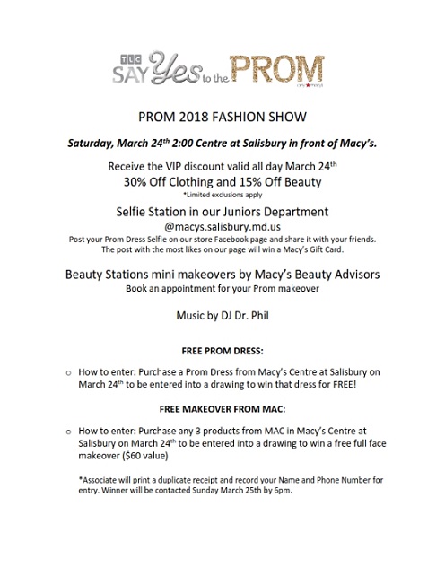 say yes to the prom 2018