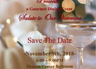 Save the Date for the Salute to our Veterans