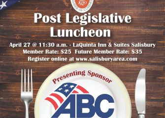 SACC Post Legislative Luncheon April 27, presented by ABC, Inc. Chesapeake Shores Chapter