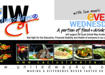 “United Way Wednesdays” Launched at Cactus Taverna