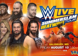 WWE Live SummerSlam Heatwave Tour comes to the WY&CC Friday, Aug. 10