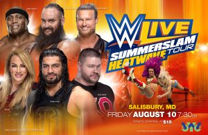 WW Live Summerslam Heatwave tour flyer