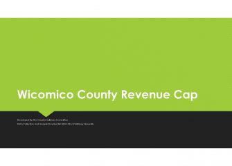 Chamber to Host Wicomico County Revenue Cap Forum July 24