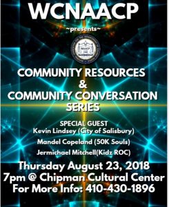 WCNAACP Community Resources Series Flyer