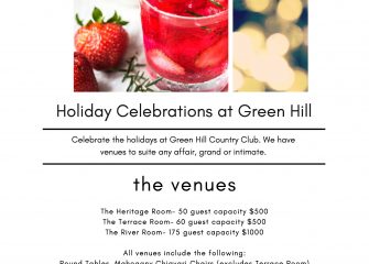 Holiday Celebrations at Green Hill