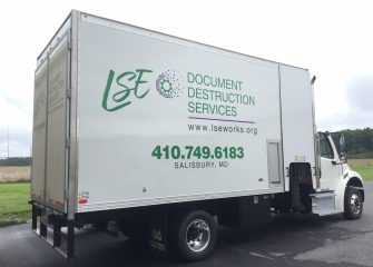 LSE recently purchases new document destruction vehicle