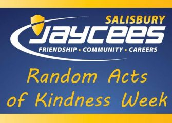 Salisbury Jaycees Celebrate Random Acts of Kindness
