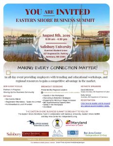 Eastern Shore Business Summit Flyer