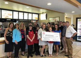 Local Arby’s Donates $9,300 to Educate Local Students