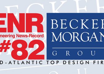 Becker Morgan Group Ranks Among Top Mid-Atlantic Design Firms by Engineering News-Record