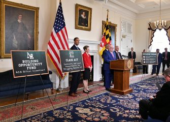 BIPARTISANSHIP ALERT: Maryland General Assembly Embraces Governor Hogan’s Historic School Construction Plan