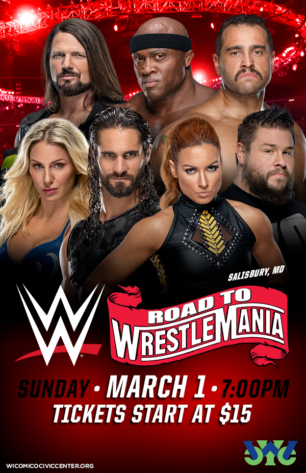 WWE Live Road to Wrestlemania returns to the WY&CC March 1 SBJ