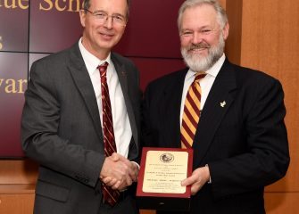 Dwight “Duke” Marshall Receives SU Perdue Leadership Award