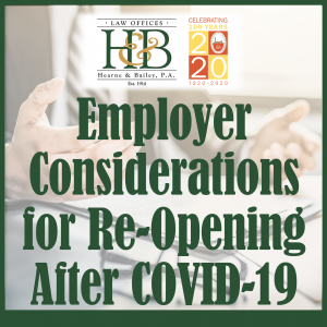 Employer COnsiderations Hearne and Bailey sqSBY