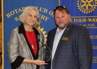Audrey Orr Named 2019 – 2020 Rotary Club of Salisbury Rotarian Of The Year