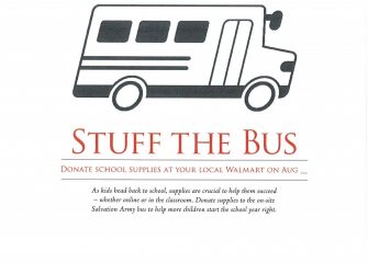 The Salvation Army Joins Forces With Walmart to “Stuff the Bus”