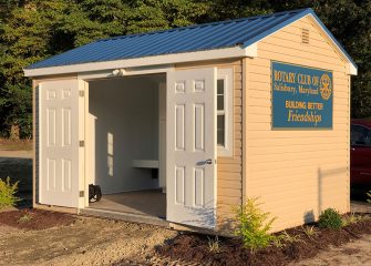 Rotary Club Of Salisbury Completes Changing Room For Challenger Project 7 ½ Field