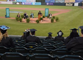 Dr. Steven E. Leonard Addresses Graduates