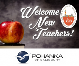 Welcome New Teachers Logo