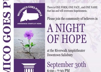 Wicomico Goes Purple to Host a Night of Hope