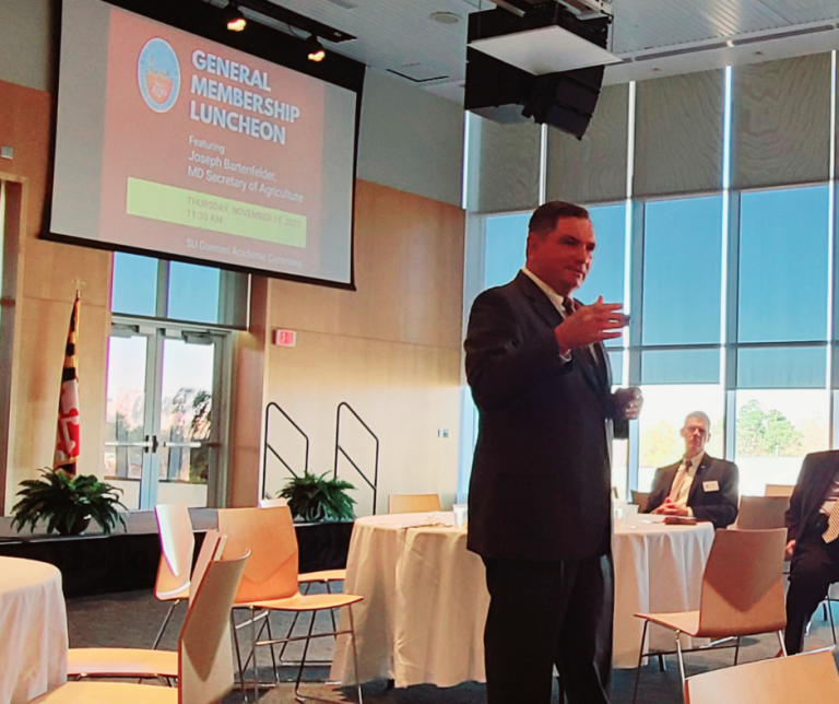 Secretary of Agriculture Joseph Bartenfelder Speaks at November GML SBJ