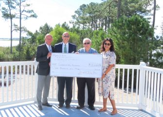 Coastal Hospice Receives $10,000 Donation to Support Bereavement Program