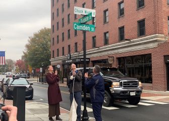 Day Unveils “Chuck Wight Street” in Downtown Salisbury