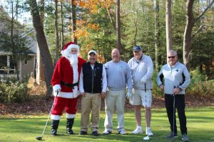 Santa's Open- Santa + Team Delmarva Power