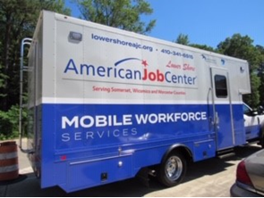 Lower Shore Workforce Alliance American Job Center Receives New Mobile Unit